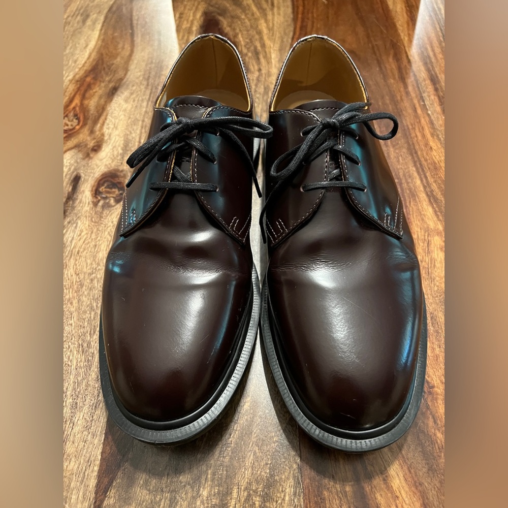 Dr. Martens Dark Brown Leather Oxfords